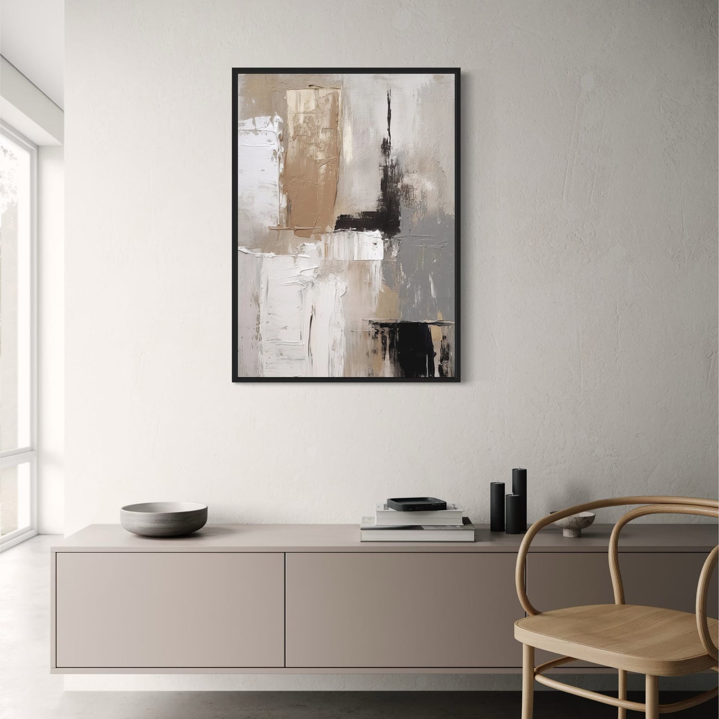 Erdverbundene Eleganz | Urbanes Stadtbild | Zeitgenössisches Dekor