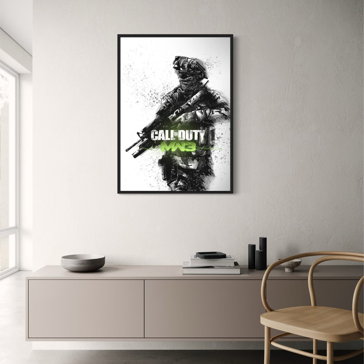 Cod Splendid Modern Warfare 3 | Call of Duty Game Poster – Wall Of Art Studio