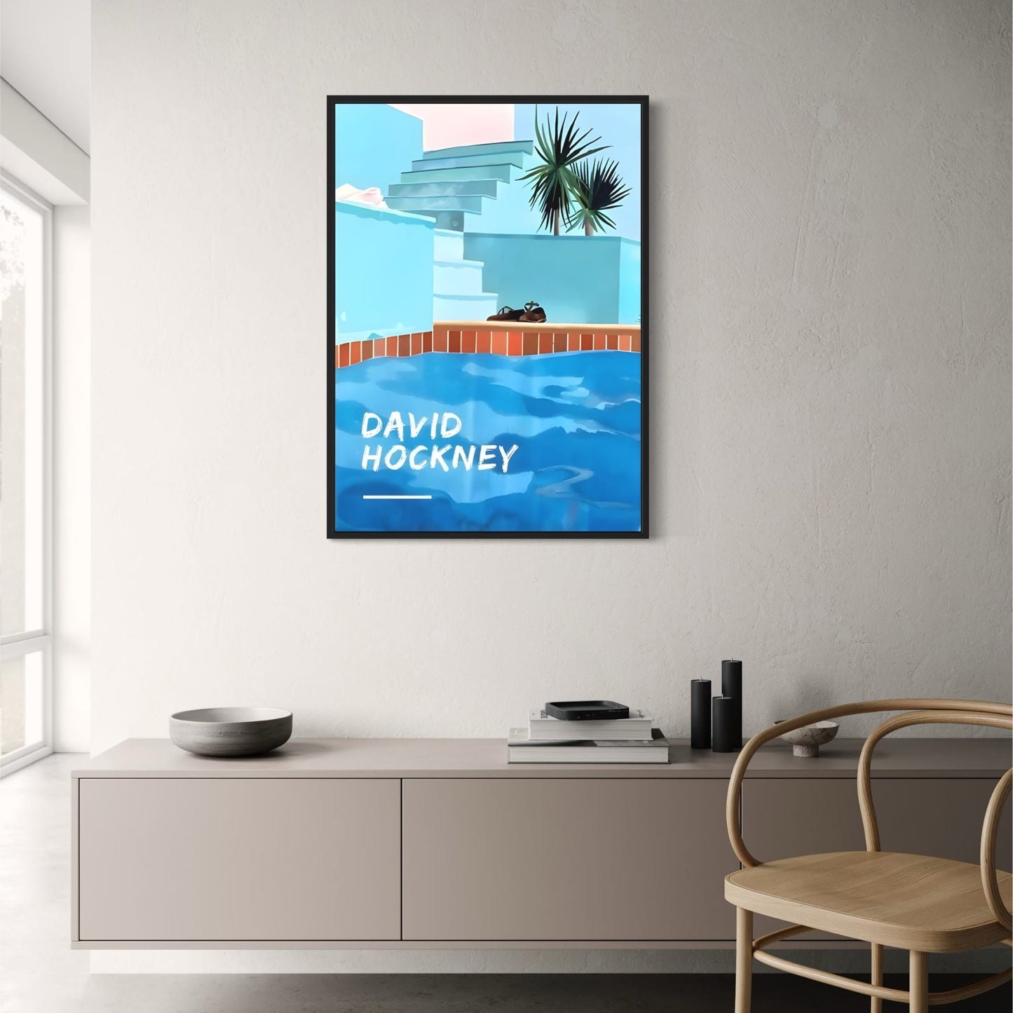 David Hockney | Artistiek Zwembad | Moderne Kunst