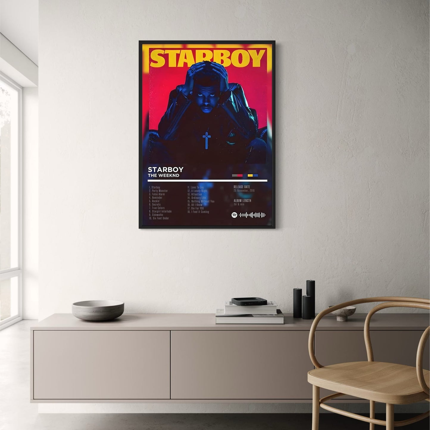 The Weeknd Starboy | Iconic Album Art