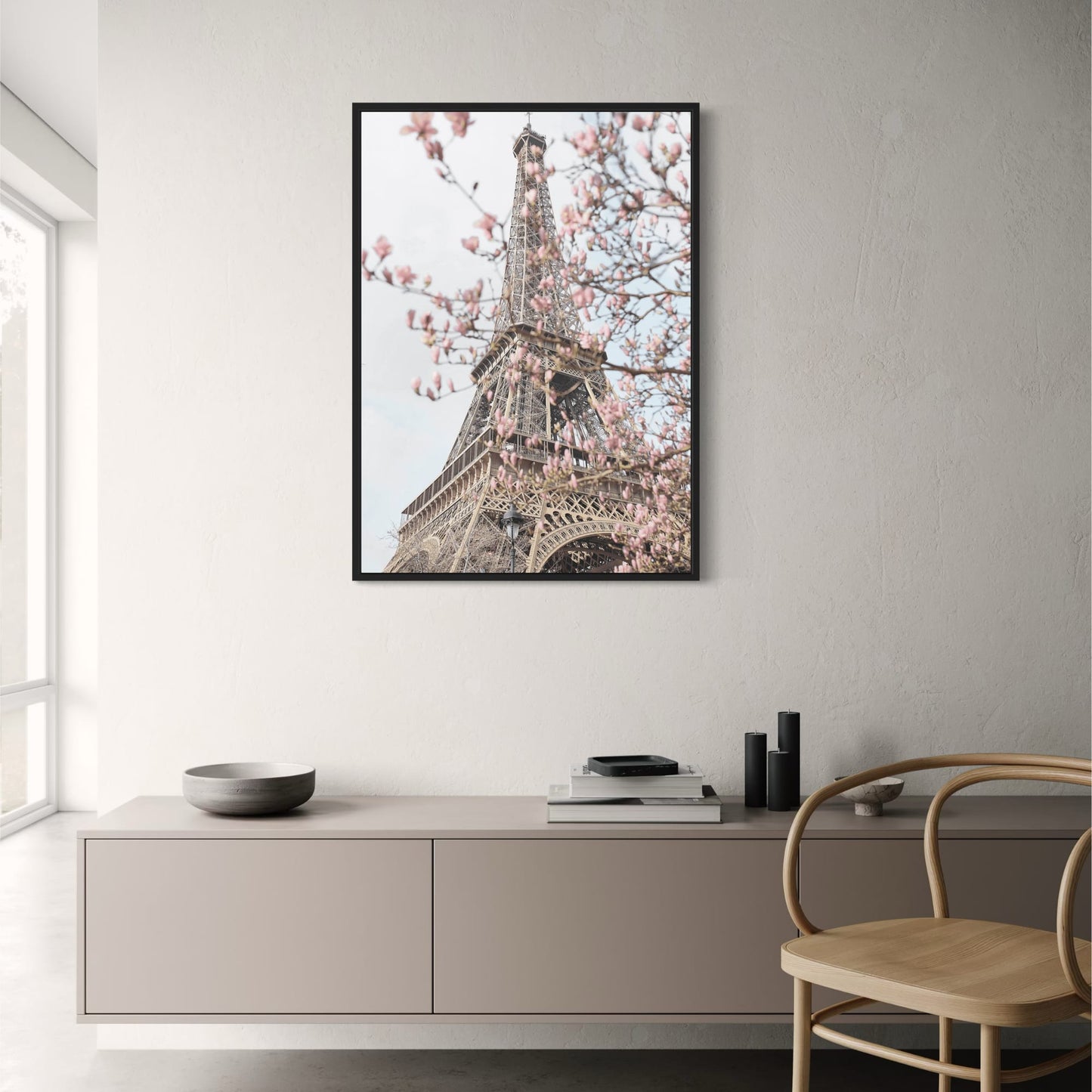 Eiffeltoren met Bloemen | Artistieke Decor
