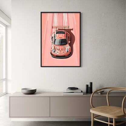 Porsche 911 R | Vintage Le Mans Style
