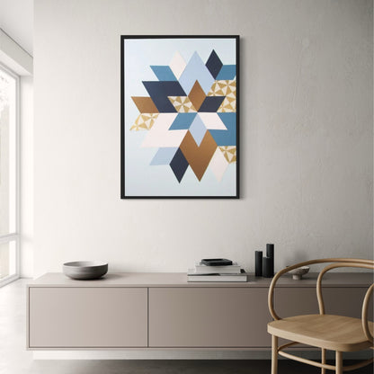 Bauhaus Poster | Art Deco Revival | To the Stars | Vintage-Inspired Wall Art | Home Decor | Contemporary Design