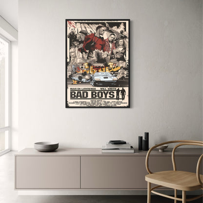 BAD BOYS | Will Smith | Movie Poster