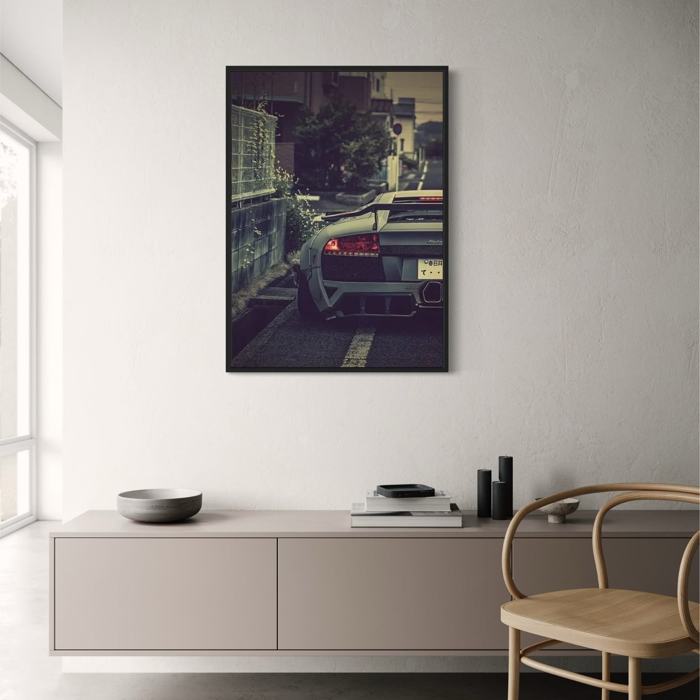 80s Retro Sports Car | Exotic Racing | Urban Setting