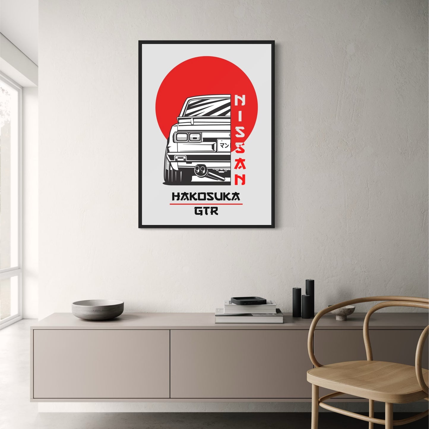Nissan Hakosuka GTR | Klassieke Japanse Auto Kunst