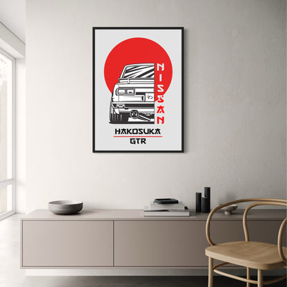 Nissan Hakosuka GTR | Klassieke Japanse Auto Kunst