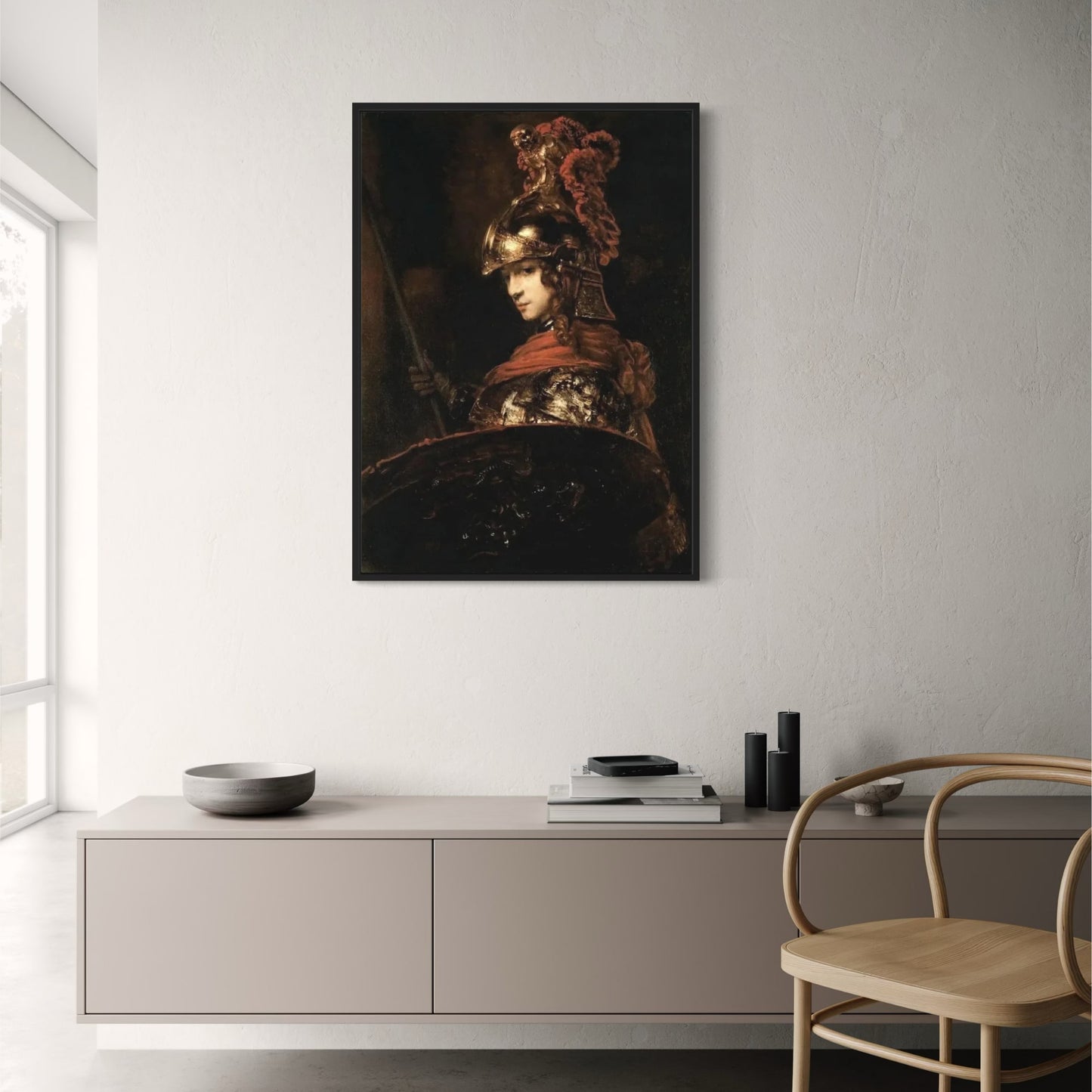 Rembrandt | Athena Pallas | Klassiek Kunstwerk