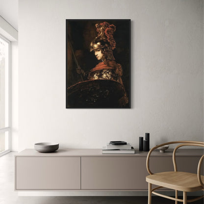 Rembrandt | Athena Pallas | Klassiek Kunstwerk