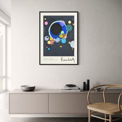 Kandinsky Meerdere Cirkels | 1926 Abstract | Vintage Cirkelontwerp