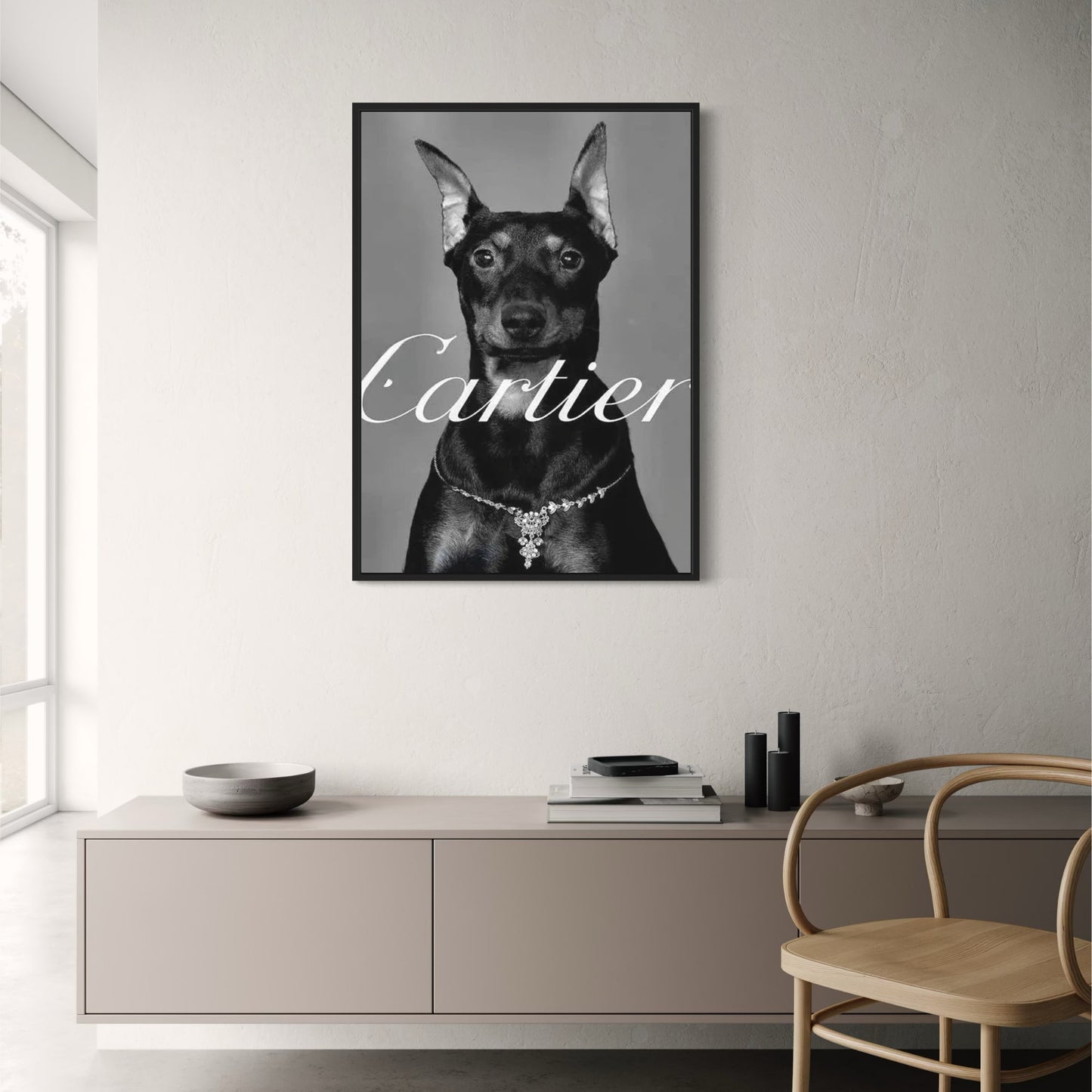 Cartier | Pinscher-Silhouetten | Hommage an die Pariser Mode