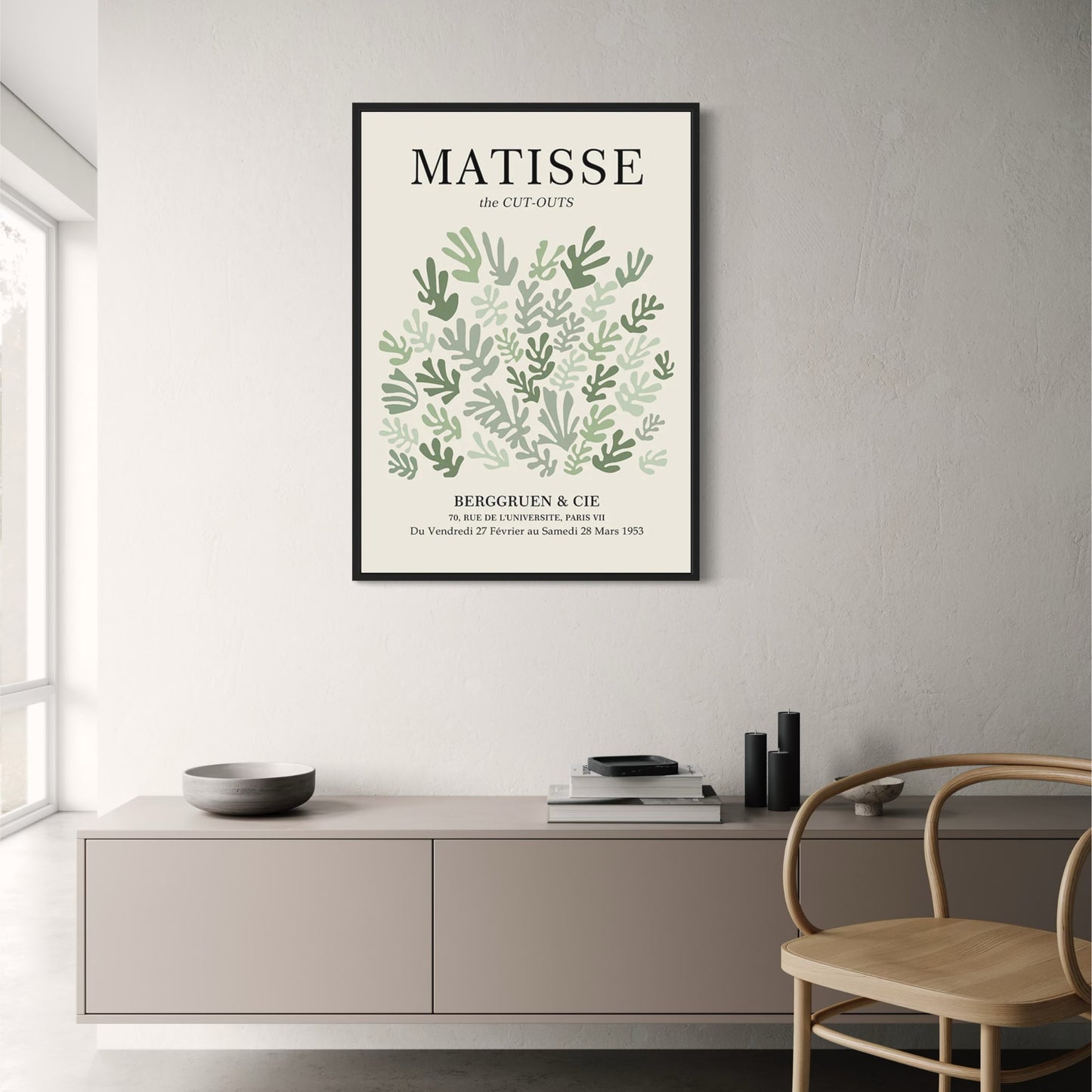 Henri Matisse | Minimalistische Bloemen | Levendige Botanische