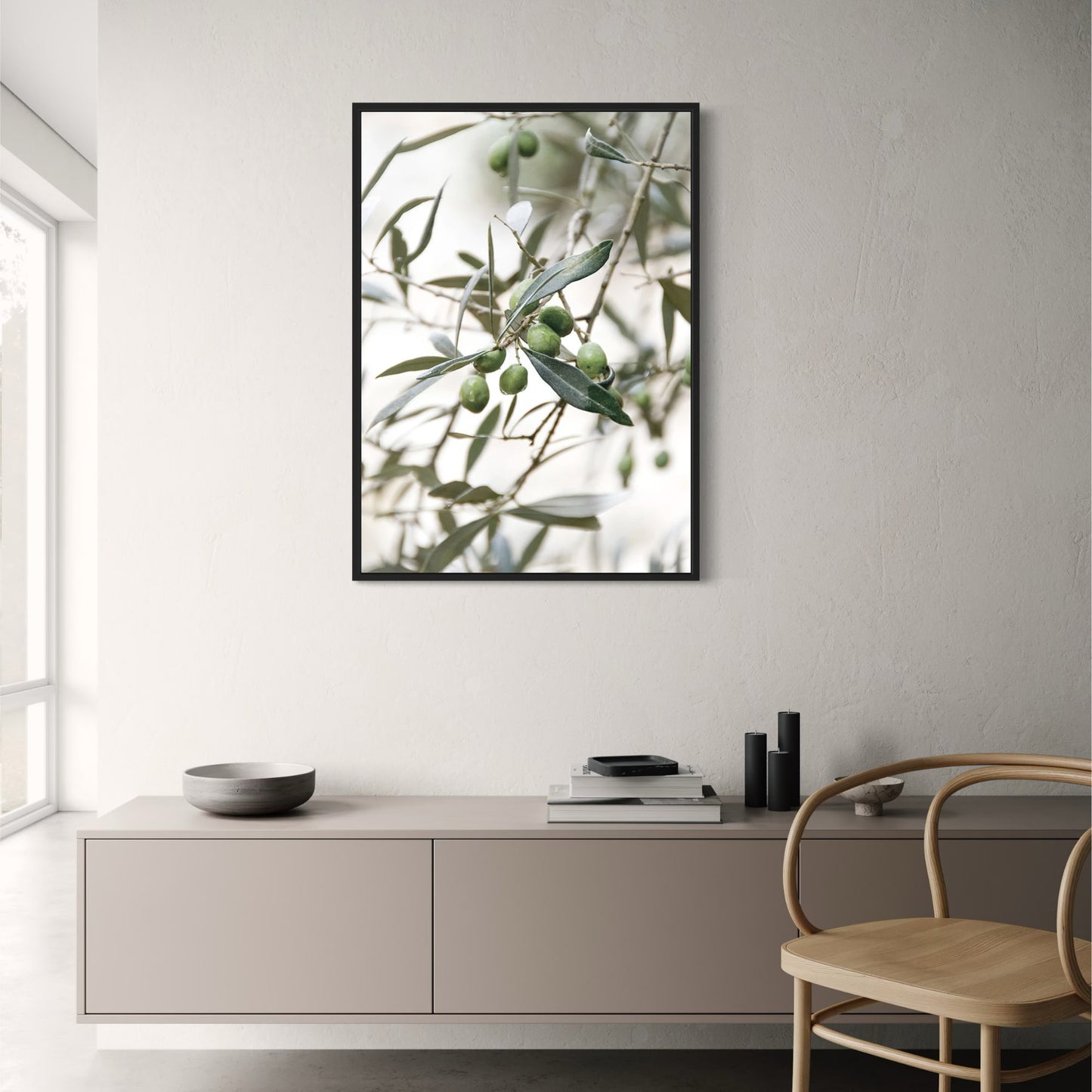 Timeless Beauty of Olive Garden | Italy Poster | Home Decor | Visual Artwork