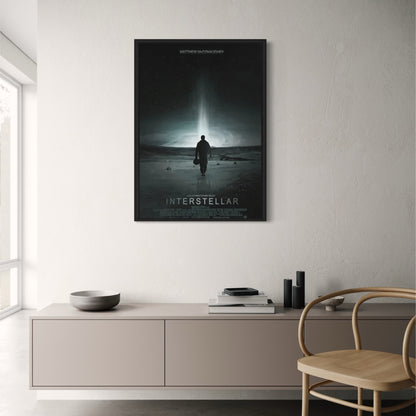 Interstellares Poster | Nordischer Stil | Weltraum-Science-Fiction | Leinwandgemälde | Wandkunst | Wohndekor