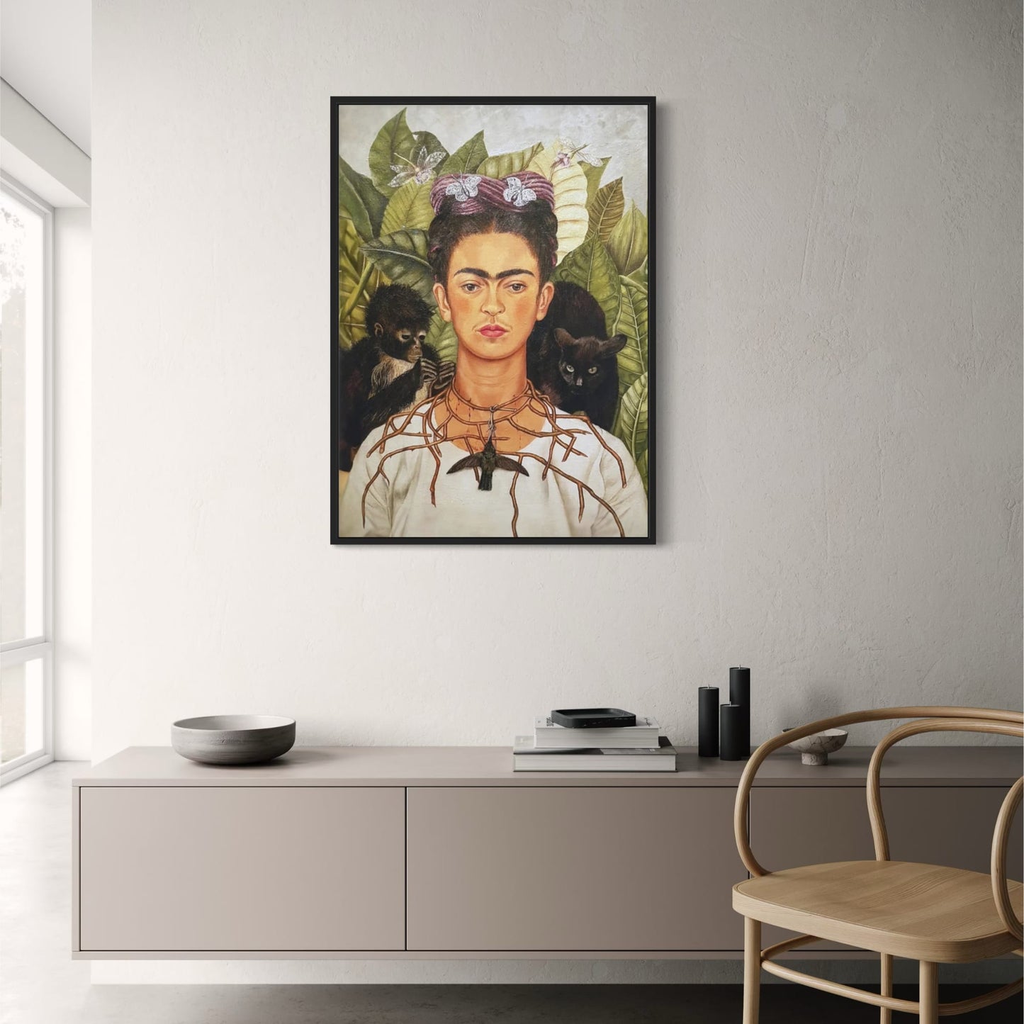 Frida Kahlo | Doornketting & Kolibrie