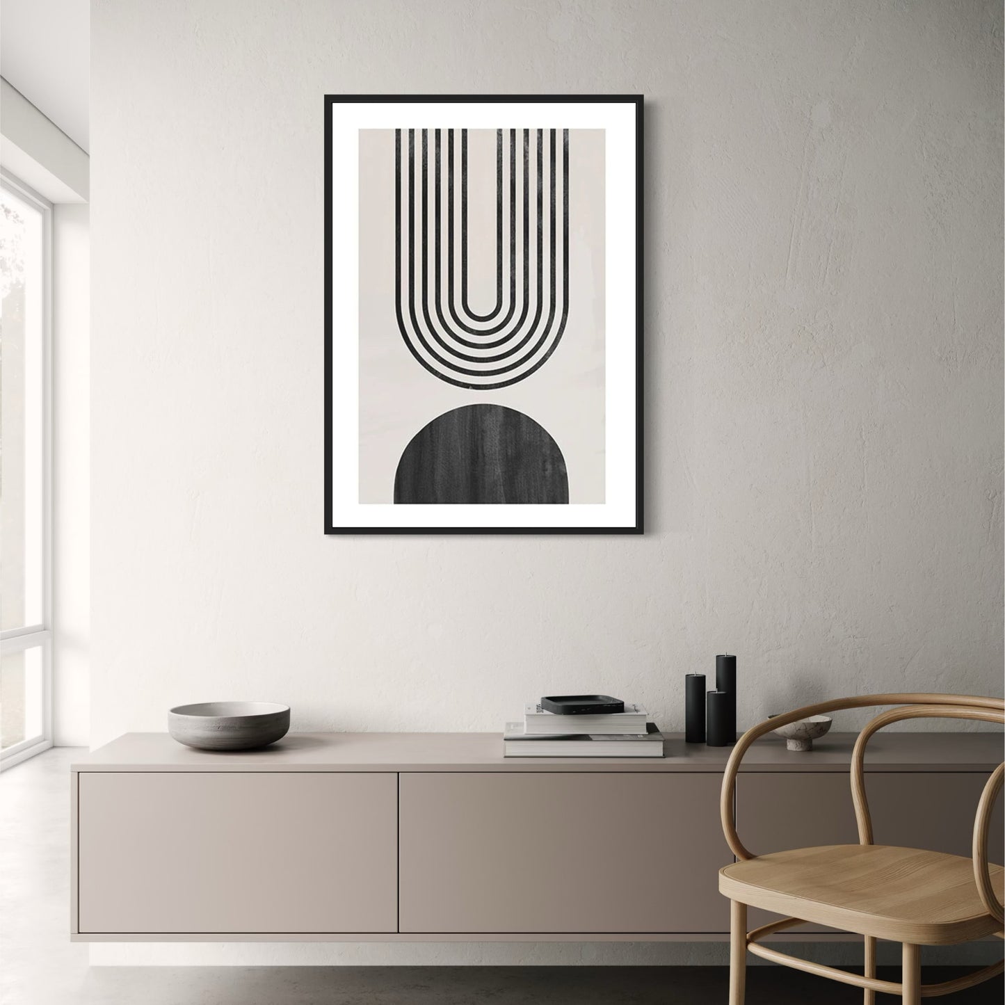 The Weight of Emptiness | Artistic Visual Artwork Poster | Captivating Wall Art for Home Decor | Abstract Design