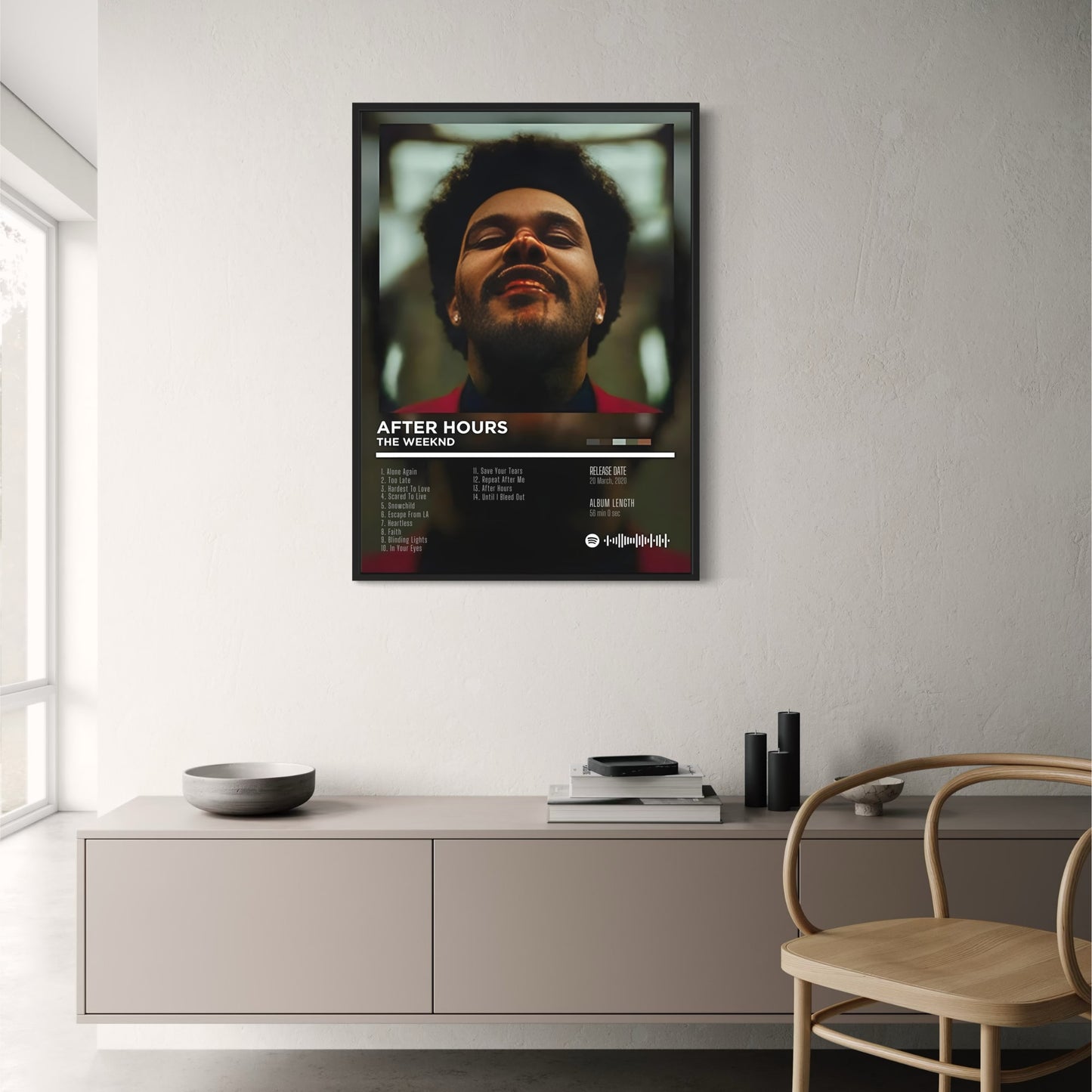 The Weeknd After Hours | Iconic Album Cover | Hip Hop Art