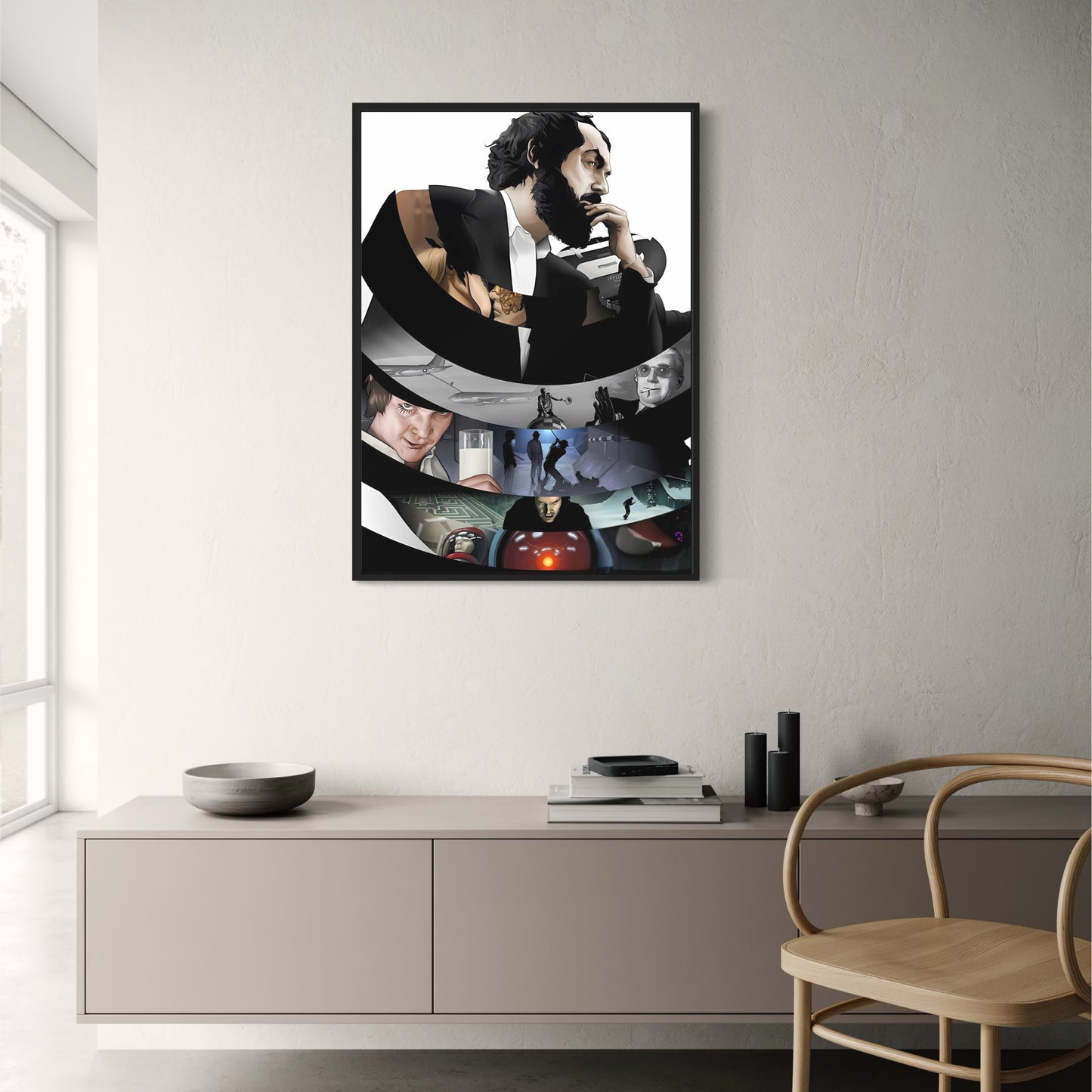 Stanley Kubrick Concept Kunst