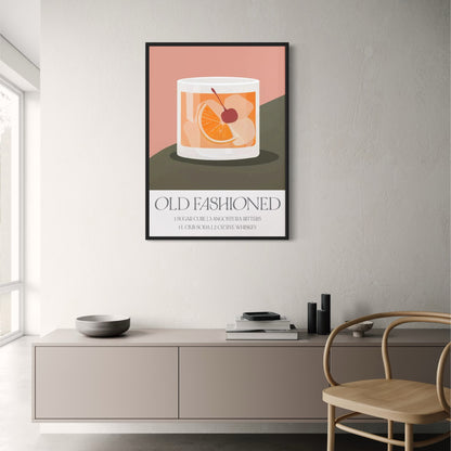 Old Fashioned Recept | Vintage Bar Decor