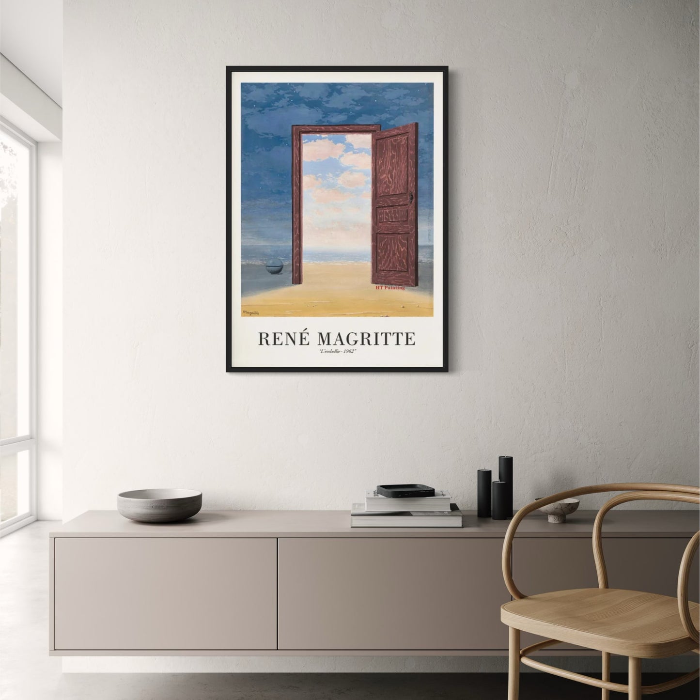 René Magritte | L'Embellie | Surrealistische Vintage Kunst