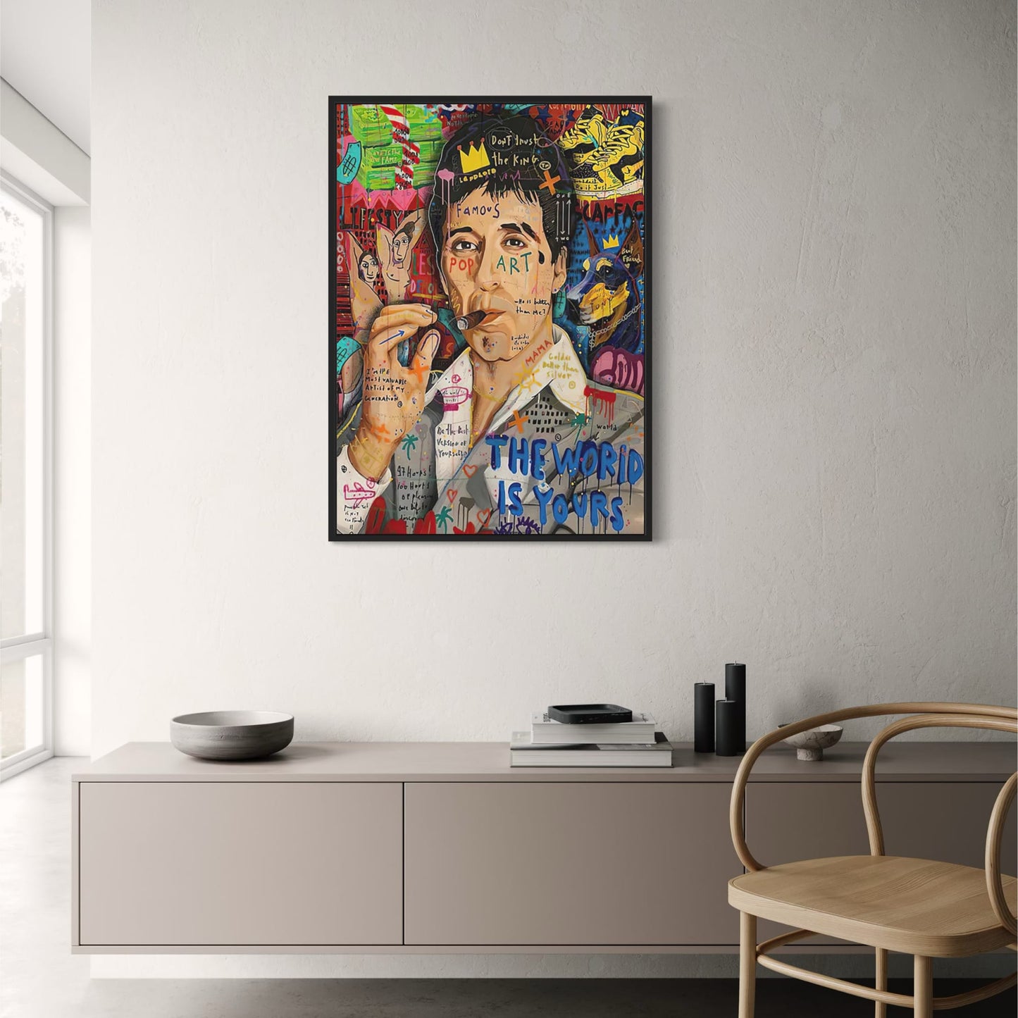 Godfather Graffiti Pop Art