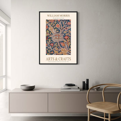 William Morris | Garden Flower Botanic Design Poster | Classic Home Decor Artwork | Floral Art Print