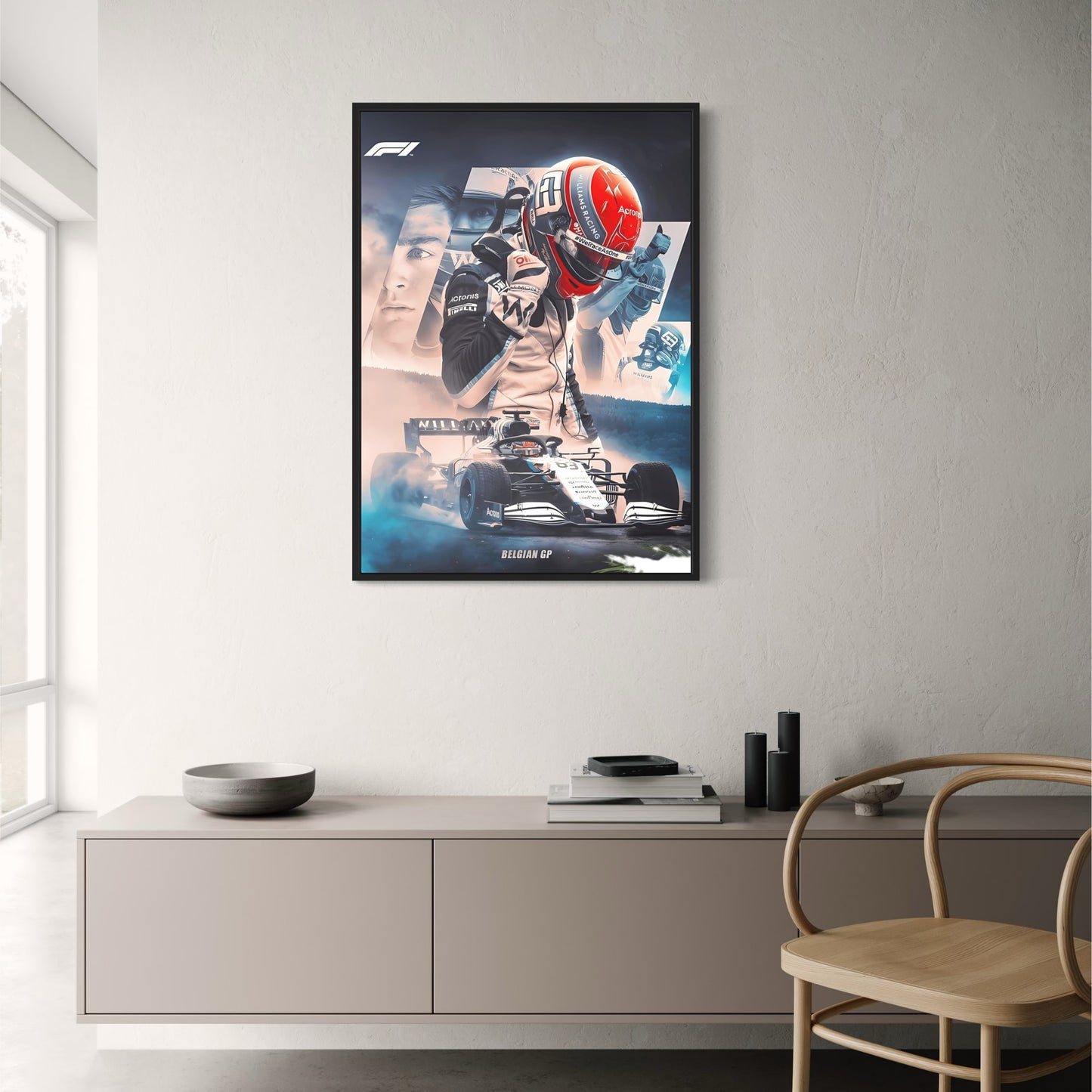 GEROGE RUSSEL | BELGIAN GP  | F1 POSTERS