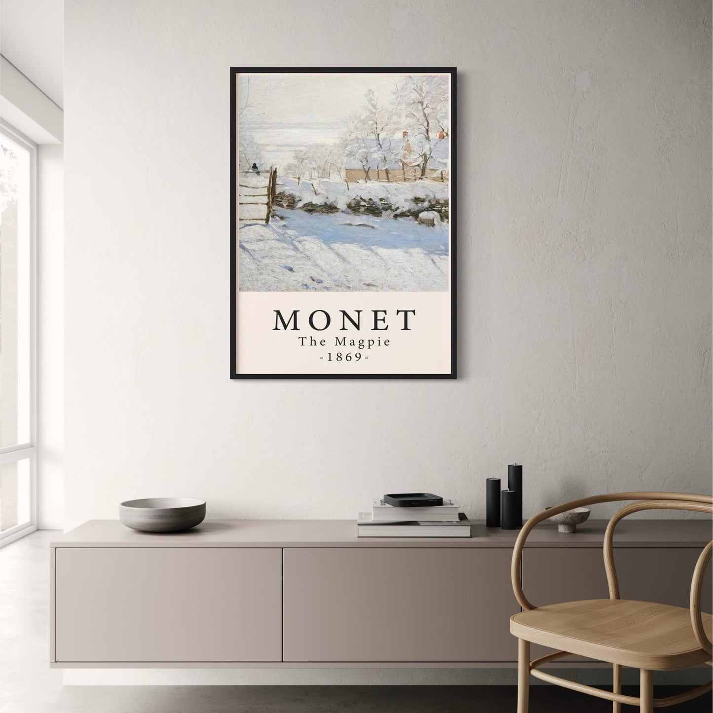 Claude Monet | De Ekster 1869 | Meesterwerk Serie