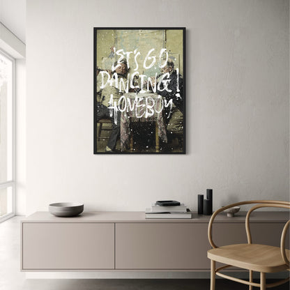 Lass uns tanzen gehen, Kumpel! | Lebendige Kunst