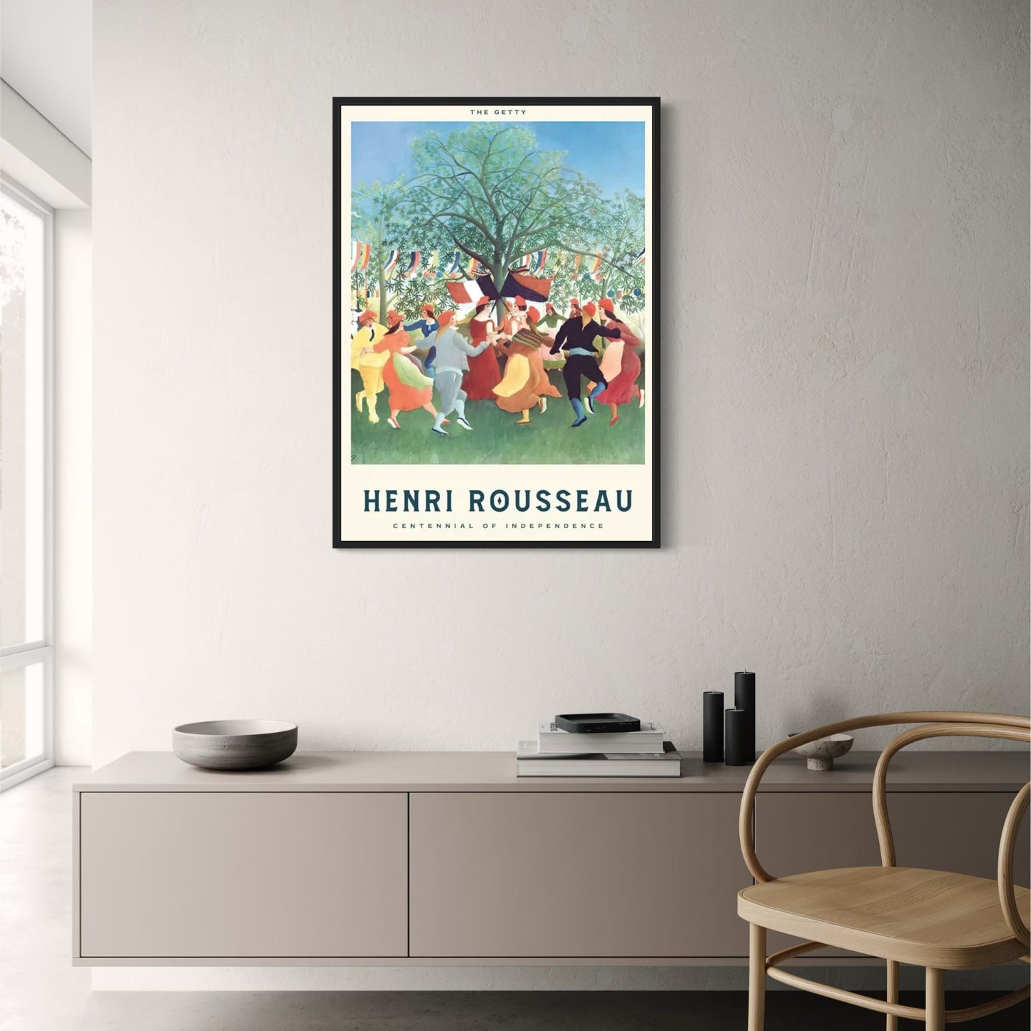 Henri Rousseau | Eeuwfeest van Onafhankelijkheid | Vintage Kunstwerk