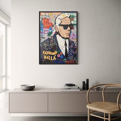 Queen Portrait | Abstract Graffiti | British Street Pop