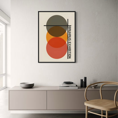 Bauhaus Abstract | Levendig Geometrisch Ontwerp
