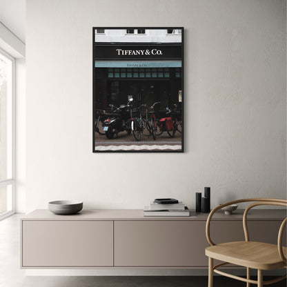 Tiffany & Fietsen | Artistieke Wanddecoratie