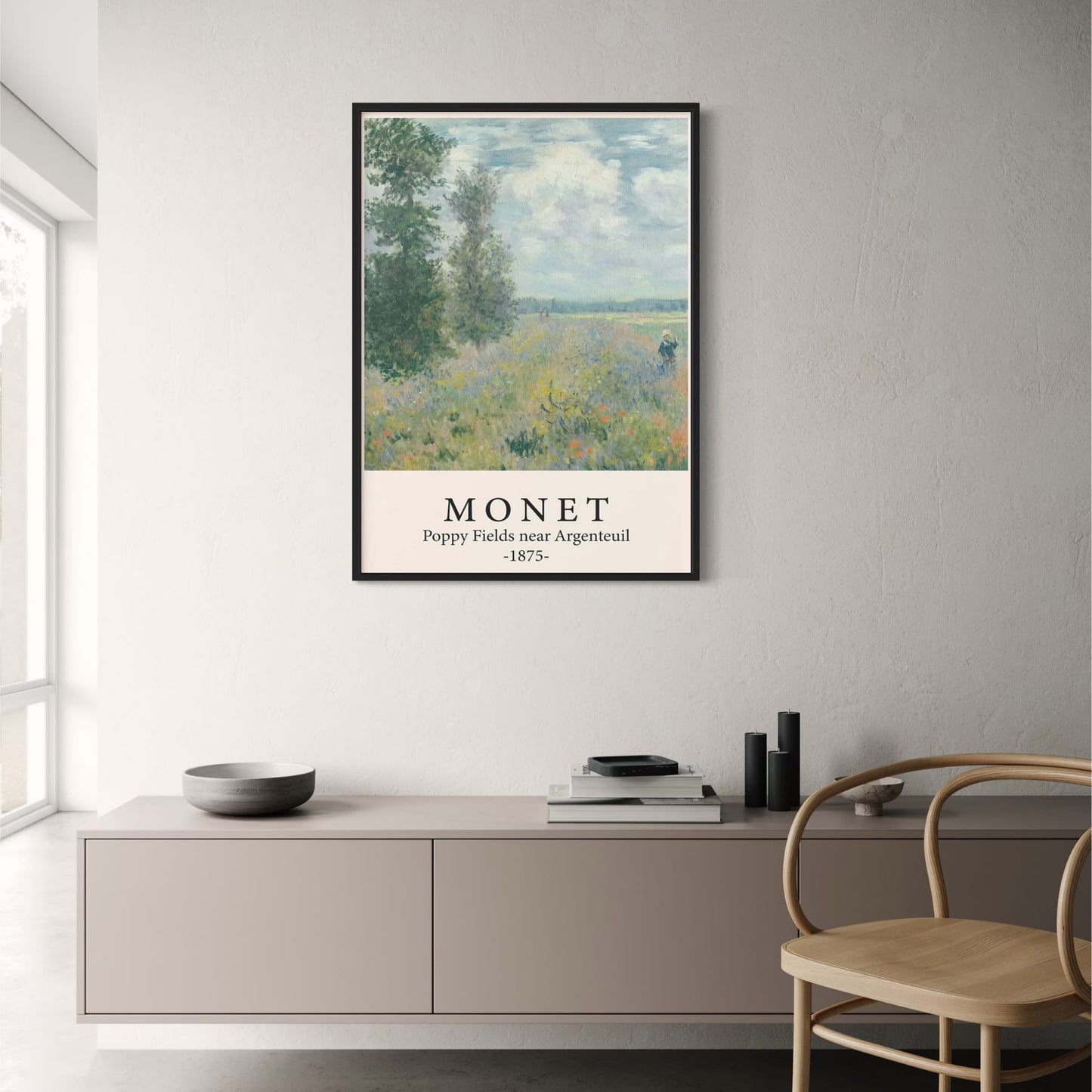 Claude Monet | Klaprozenvelden 1875 | Impressionistische Kunst