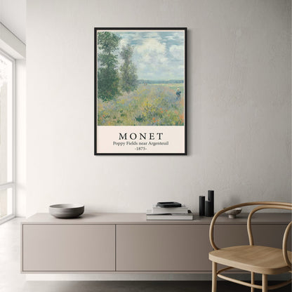 Claude Monet | Klaprozenvelden 1875 | Impressionistische Kunst