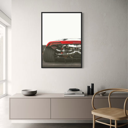 Lamborghini Supercar | Rear View & Chrome Details