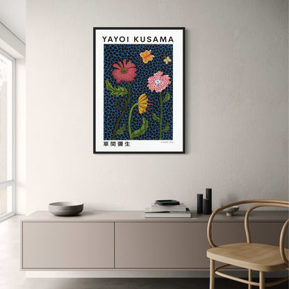 Yayoi Kusama | Levendige Abstracte Bloemen