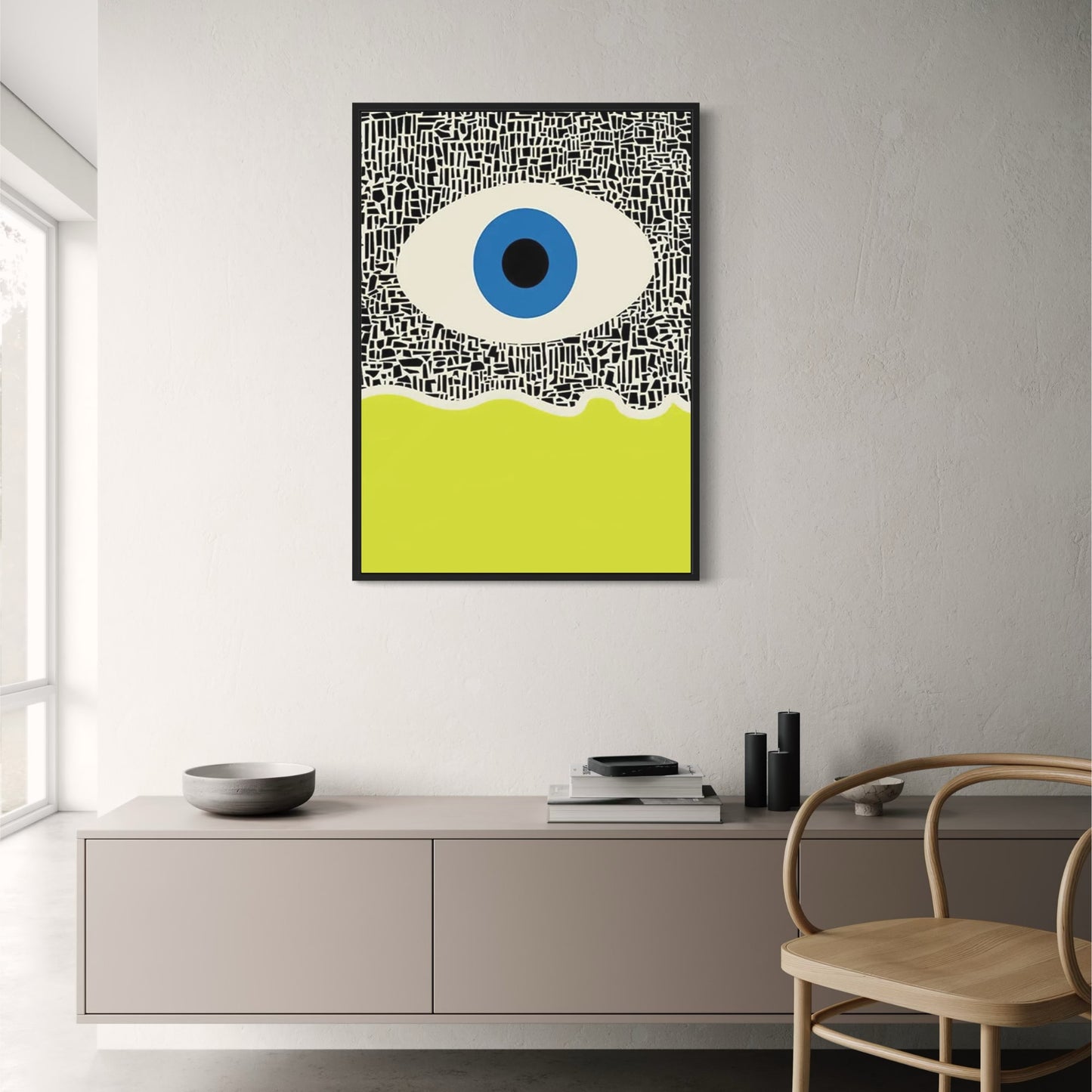 Lebhafte Sonnenuntergangswirbel | Farbenfrohe Abstraktion | Warme Töne