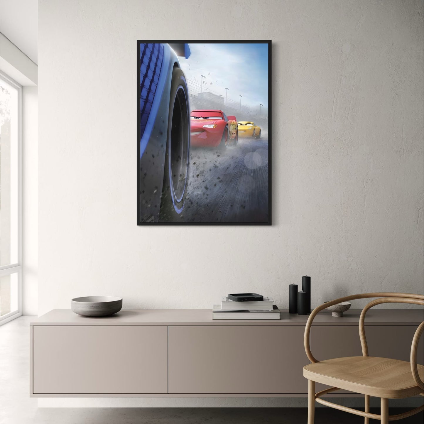 Cars Film Poster | Cars on Track