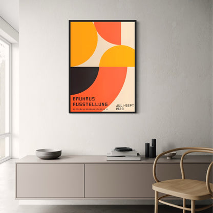 Farbringe | Geometrische Abstraktion im Bauhaus-Stil