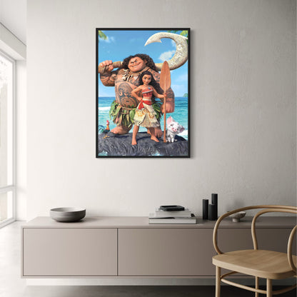 MOANA x MAUI | Disney Movie Poster