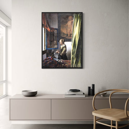Meisje dat een Brief Leest | Johannes Vermeer | Klassieke Kunst