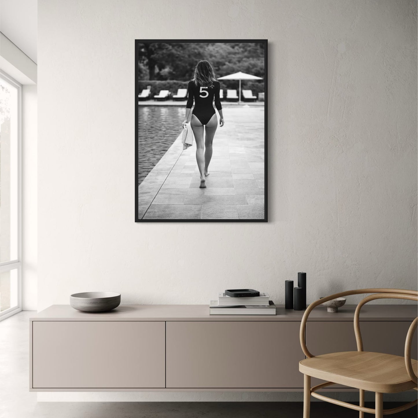 Swimwear Model Poster