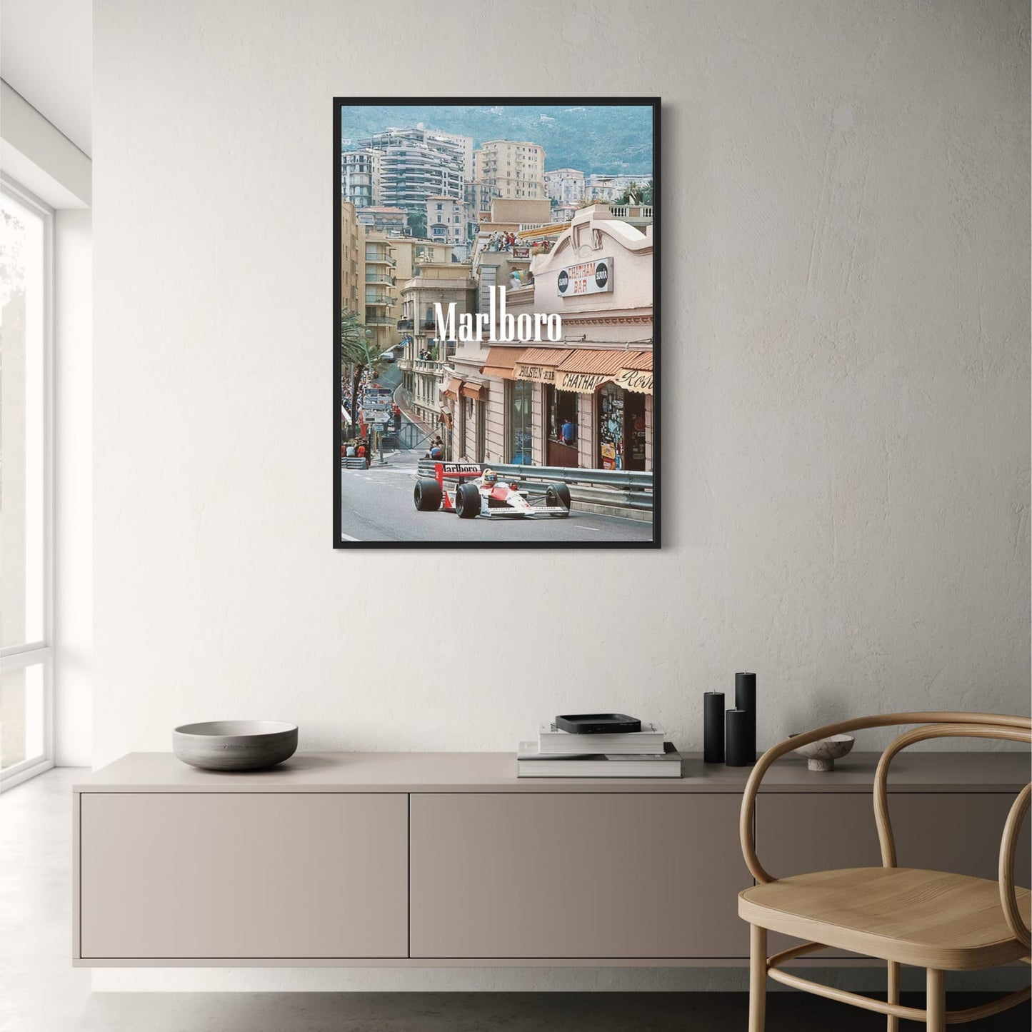 Vintage Monaco F1 | Senna & Prost | McLaren Racing Art