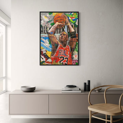 Michael Jordan | Chicago Bulls Graffiti Art