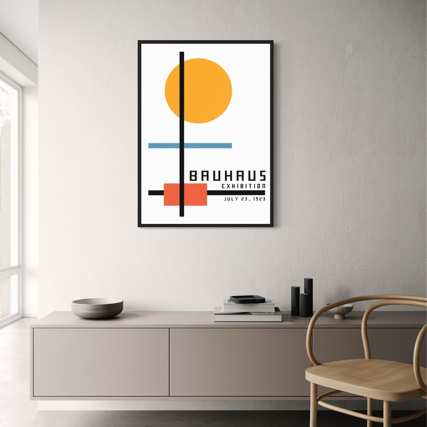 Piet Mondrian | Bauhaus 1923 | Moderne Geometrisch