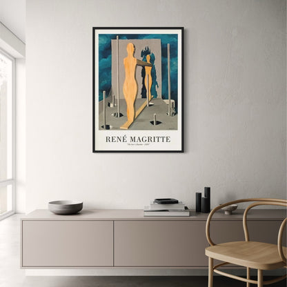 René Magritte | De Kamer van de Ziener 1926 | Surrealistische Vintage Stijl