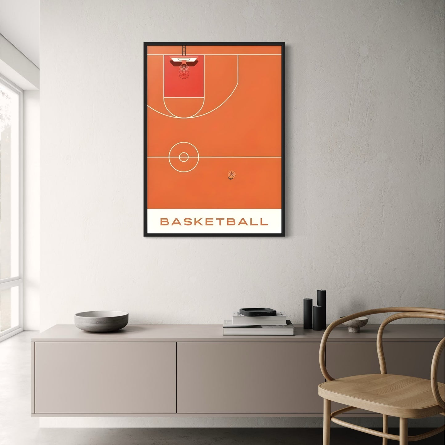 Geometrie van de Overwinning | Basketbal NBA Kunstserie