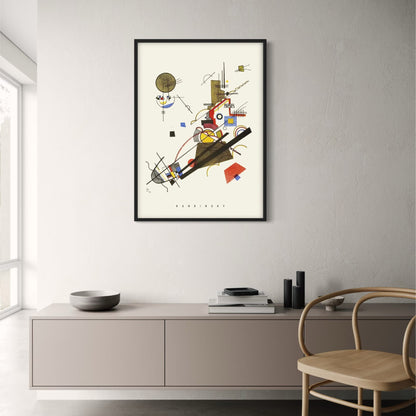 Kandinsky's Vrolijke Stijging | Levendige Abstract