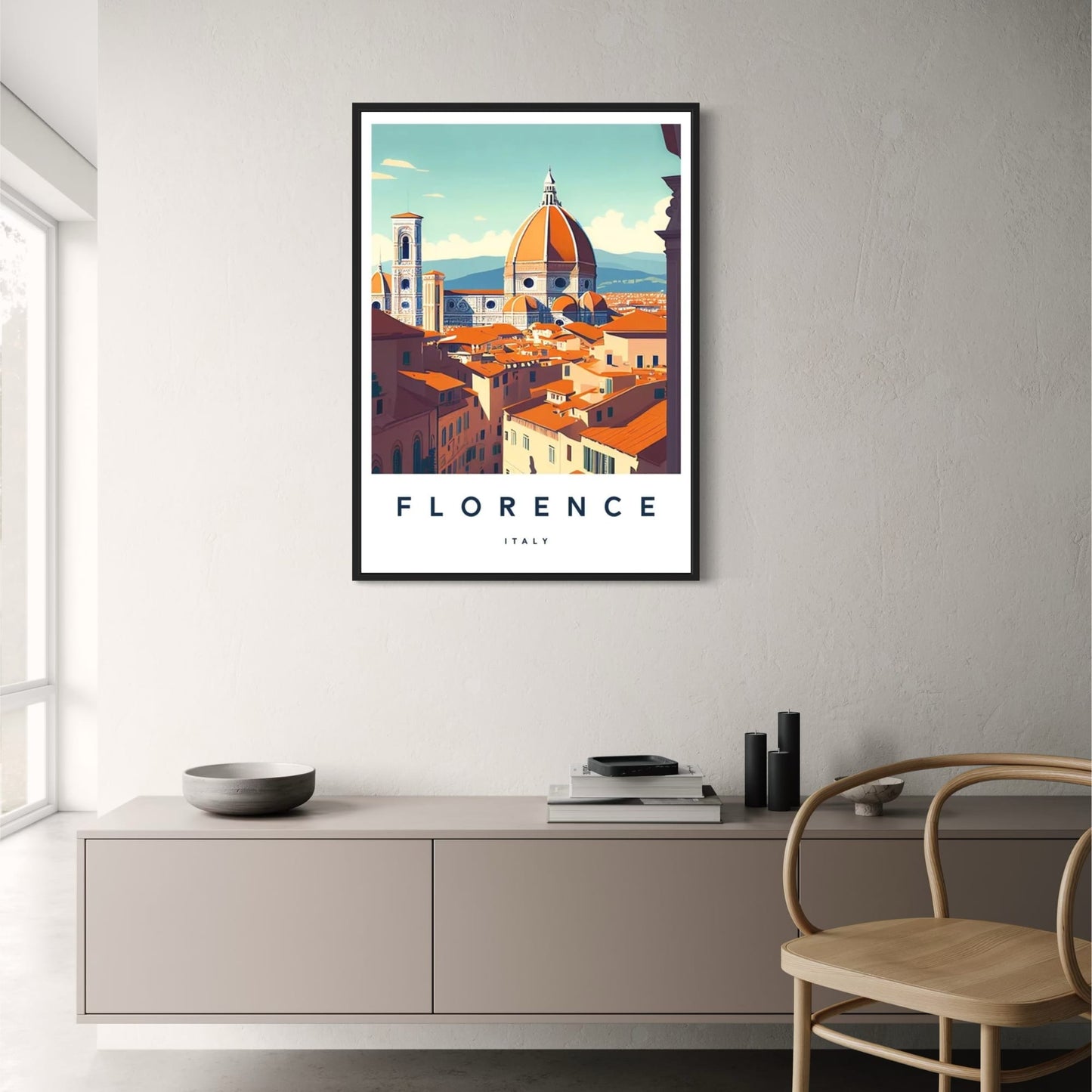 Florence Stadsgezicht | Italiaanse Stedelijke Kunst
